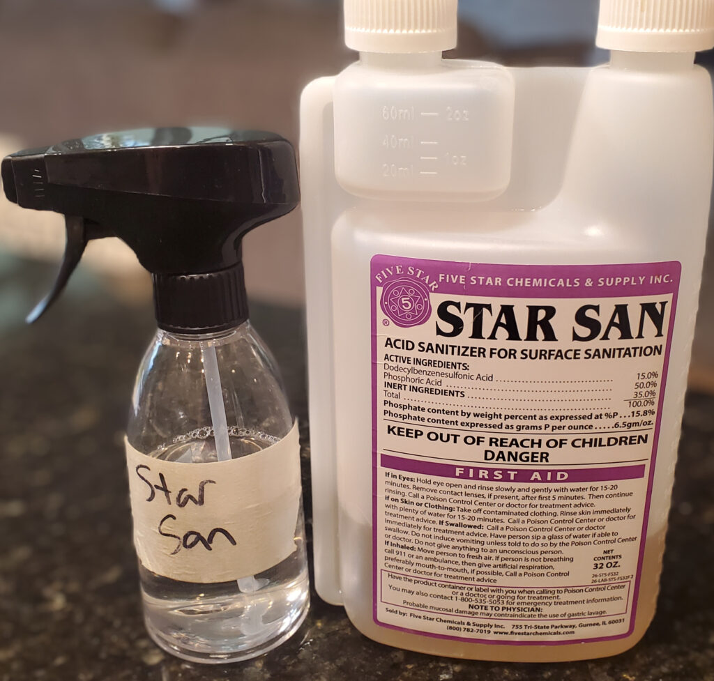 Star-San is my preferred sanitizer for brewing, and seems to be used by most homebrewers!