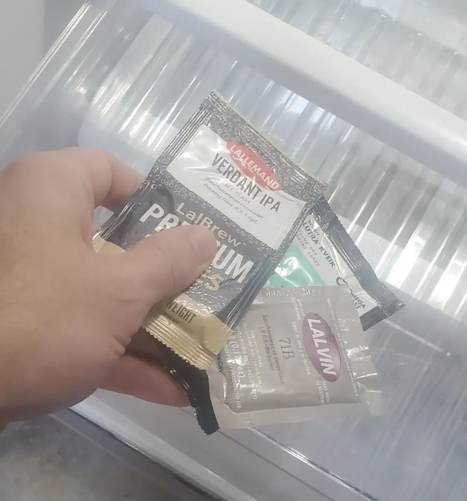 Keeping your dry yeast packets in the refrigerator will make them last 5x longer!