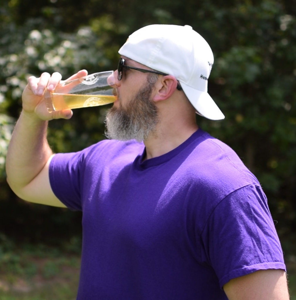 It tastes like a cider, but at the same time, it might be the most beer-like thing I've had that's not actually a beer
